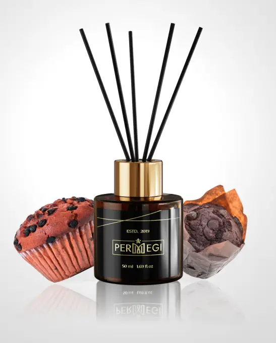 Диффузор для дома с палочками стойкий | Шоколадный маффин